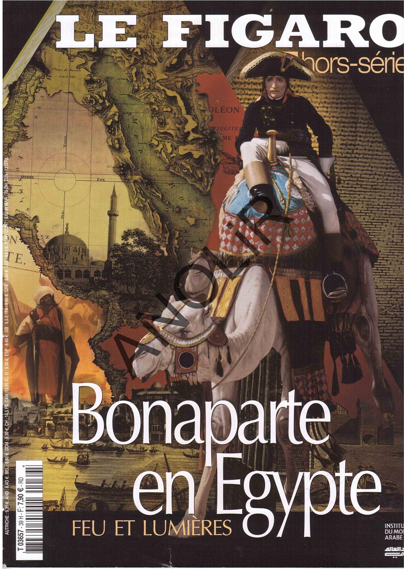 Bonaparte et l'Égypte in Le Figaro/IMA.